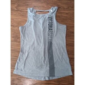Victoria Sport Gray Tank with strap back junior girls size xs